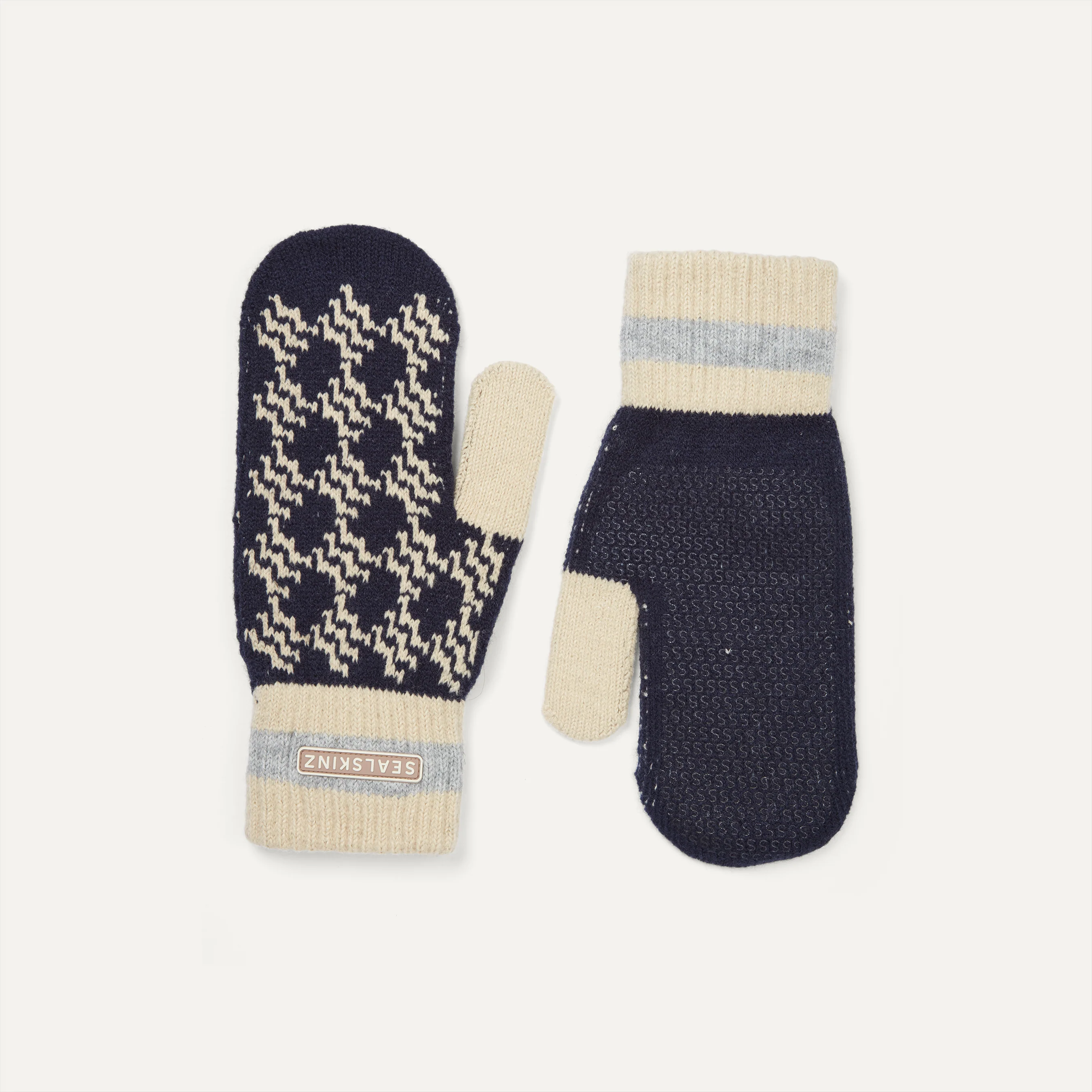 Waterproof Bobble Hat with Knitted Mitten - Image 3